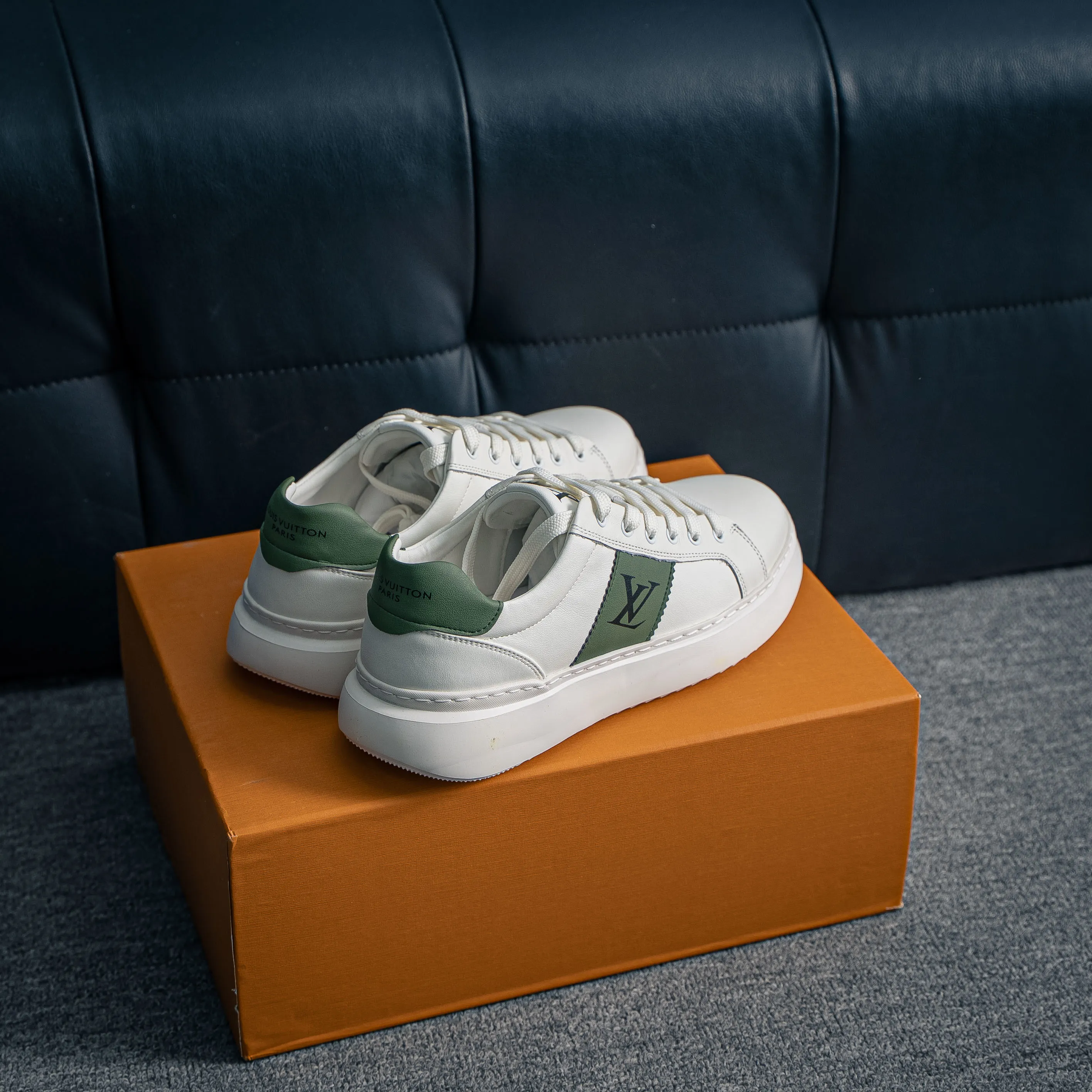 Louis Vuitton LVMen Shoes Skate Shoes Series # Quality Versatile ， ！Shoes Cowhide Leather ，